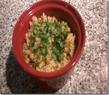 hearty quinoa snack